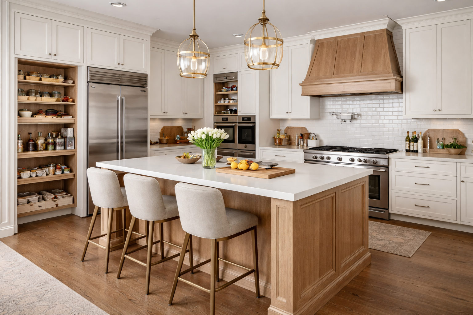 High quality custom cabinet materials and finishes