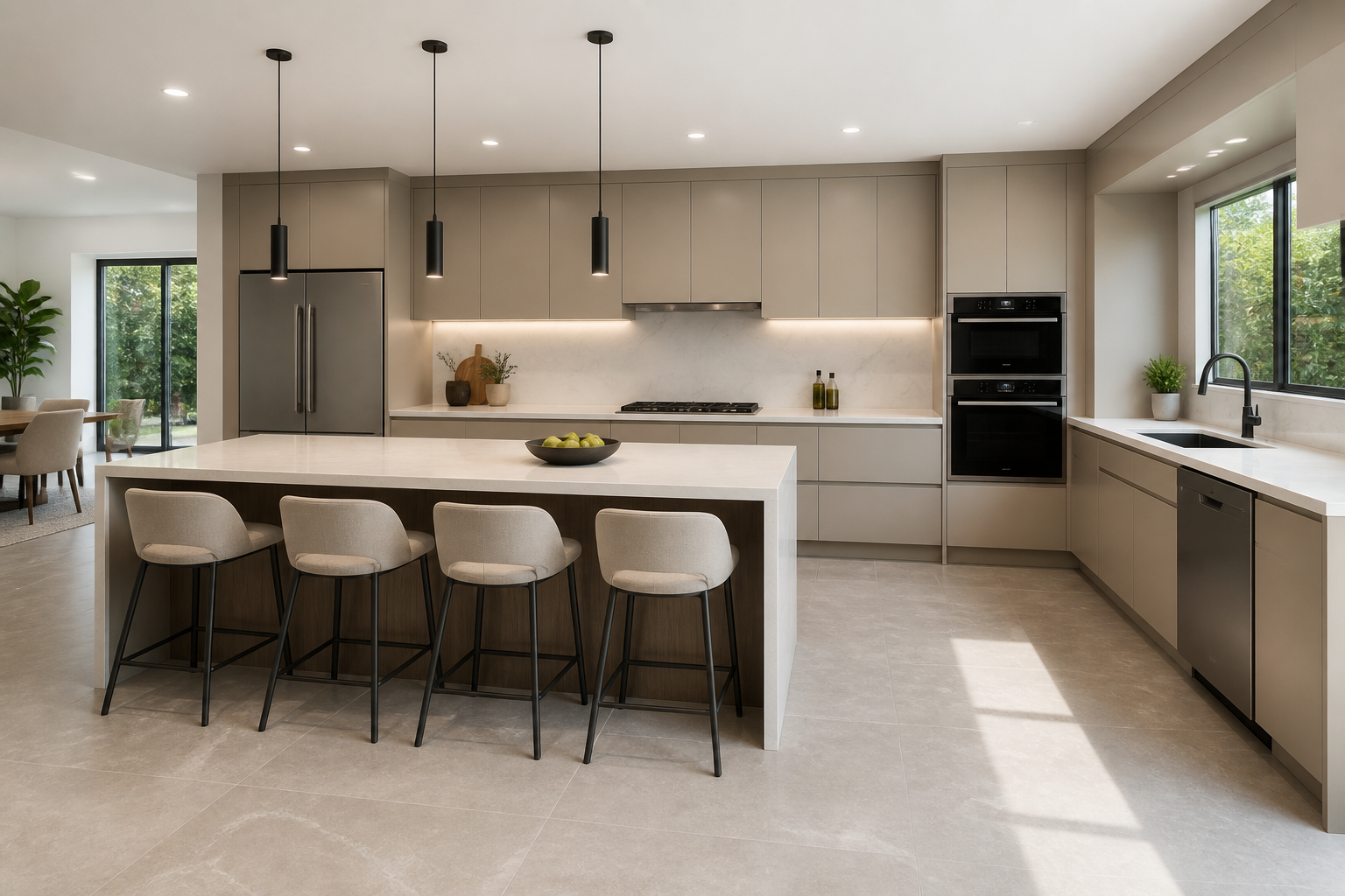 frameless cabinets