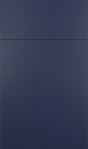 Catalina cabinet door by Fabuwood in Azul Marino finish