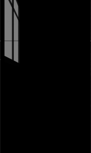 Catalina cabinet door by Fabuwood in Black Gloss finish