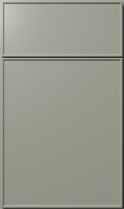 Echo cabinet door by Fabuwood in Pistachio Green finish