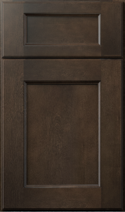 Fusion cabinet door by Fabuwood in Kona finish