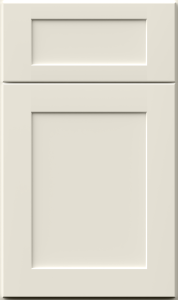 Galaxy cabinet door by Fabuwood in Dove finish