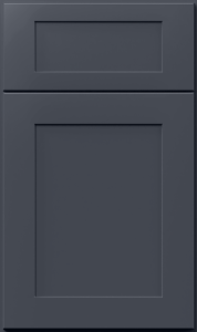 Galaxy cabinet door by Fabuwood in Indigo finish