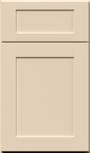 Galaxy cabinet door by Fabuwood in Macadamia Beige finish