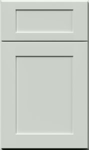 Galaxy cabinet door by Fabuwood in Mint Green finish