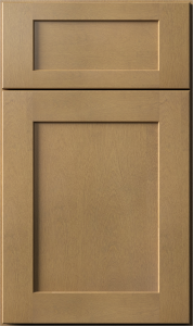 Galaxy cabinet door by Fabuwood in Timber finish