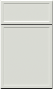 Luna cabinet door by Fabuwood in Frost finish