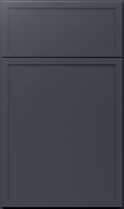 Luna cabinet door by Fabuwood in Indigo finish