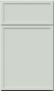 Luna cabinet door by Fabuwood in Mint Green finish