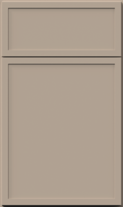 Luna cabinet door by Fabuwood in Oyster finish