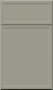 Luna cabinet door by Fabuwood in Pistachio Green finish