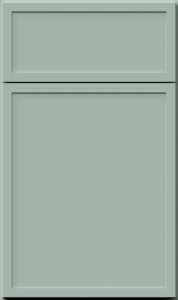 Luna cabinet door by Fabuwood in Sage Green finish