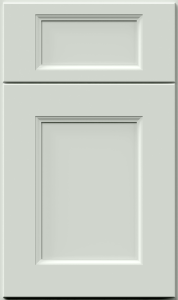 Nexus cabinet door by Fabuwood in Mint Green finish