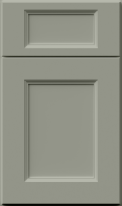 Nexus cabinet door by Fabuwood in Pistachio Green finish