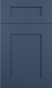 Tuscany cabinet door by Fabuwood in Azul Indigo finish