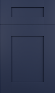 Tuscany cabinet door by Fabuwood in Azul Marino finish