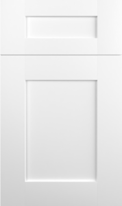 Tuscany cabinet door by Fabuwood in Blanco finish