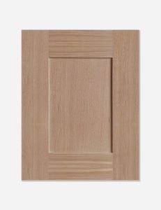 Hudson White Rift Oak cabinet door style by Tribeca Cabinetry