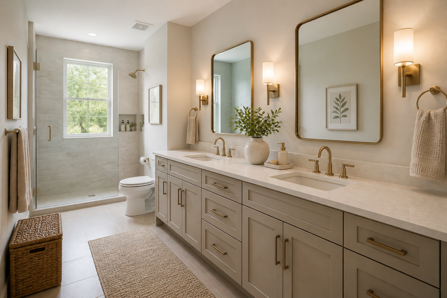 bathroom cabinet colors 2026